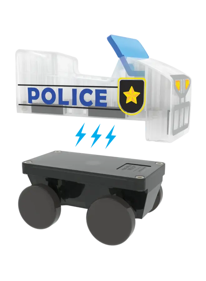 MagnaTiles - Police station - 20 stuks