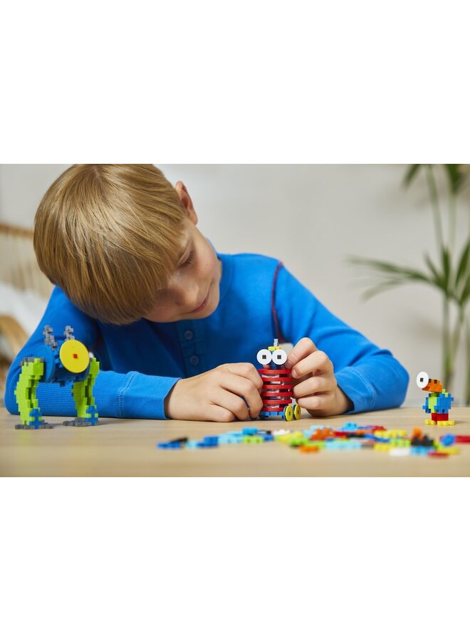 Plus Plus - Learn to build – Robots (250 stukjes)