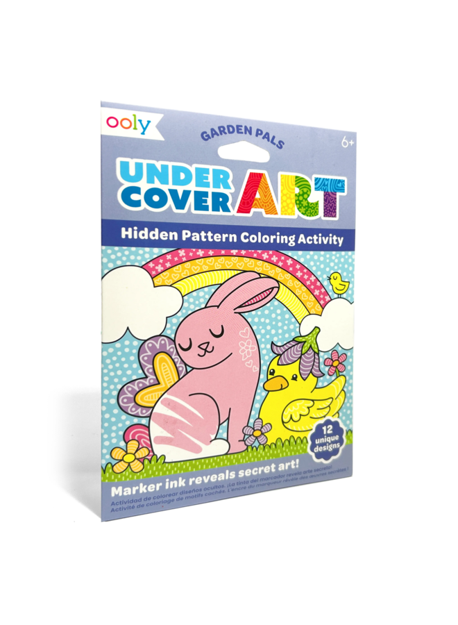 Ooly - Undercover kunst verborgen patronen kleuractiviteit – Garden pals