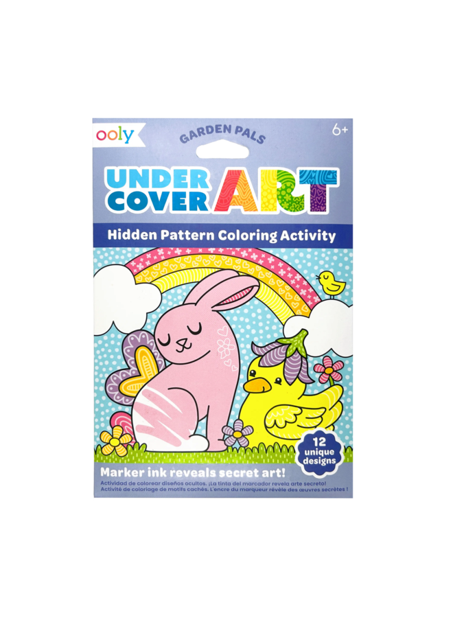 Undercover kunst verborgen patronen kleuractiviteit – Garden pals