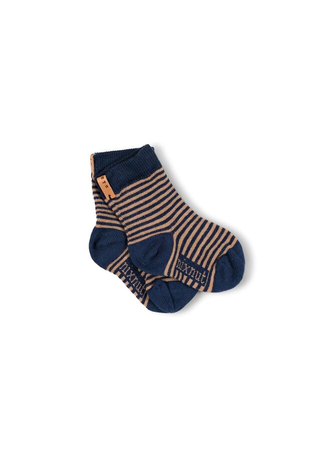 Striped socks – Navy stripe