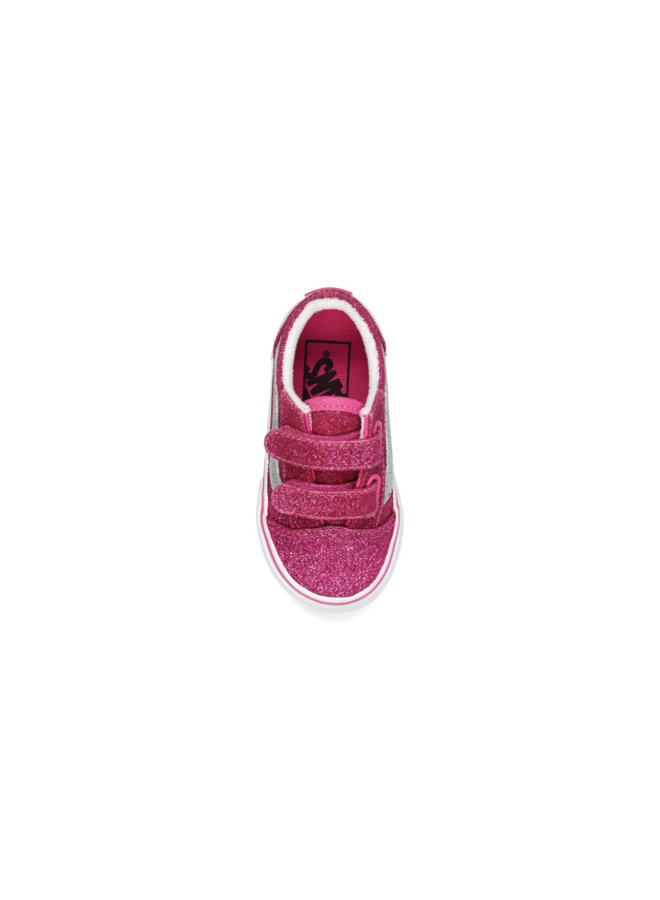 Vans - Old Skool V – Glitter raspberry rose