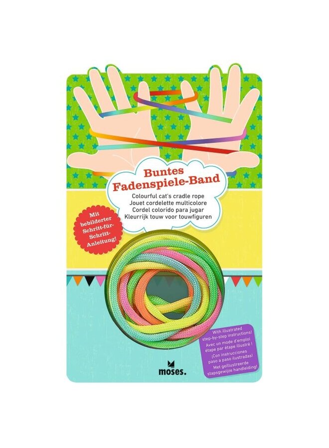 38074 - Bontgekleurd touwspel
