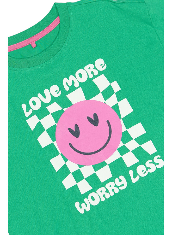 The New - Praise shortsleeve tee – Simply green