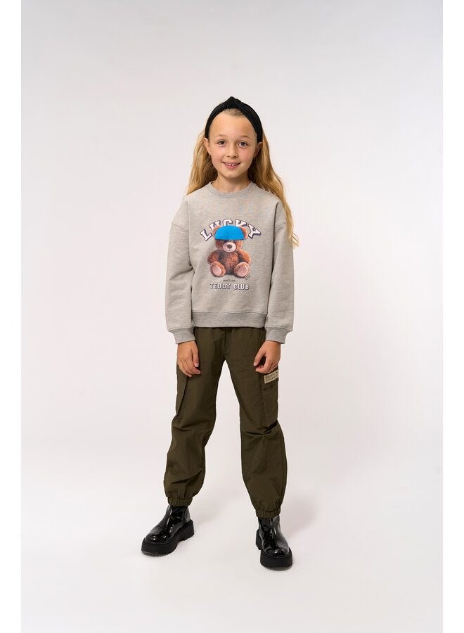 The New - Pendra sweatshirt – Light grey melange