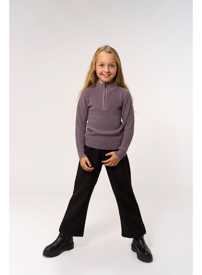 The New - Nyra wide pants – Black beauty