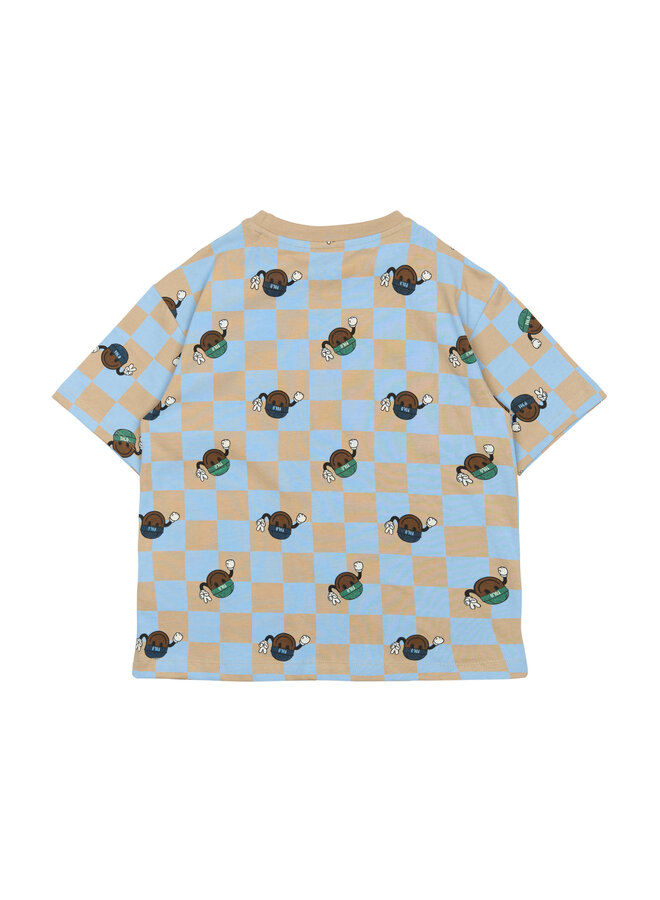 The New - Pascal shortsleeve tee – Humus check