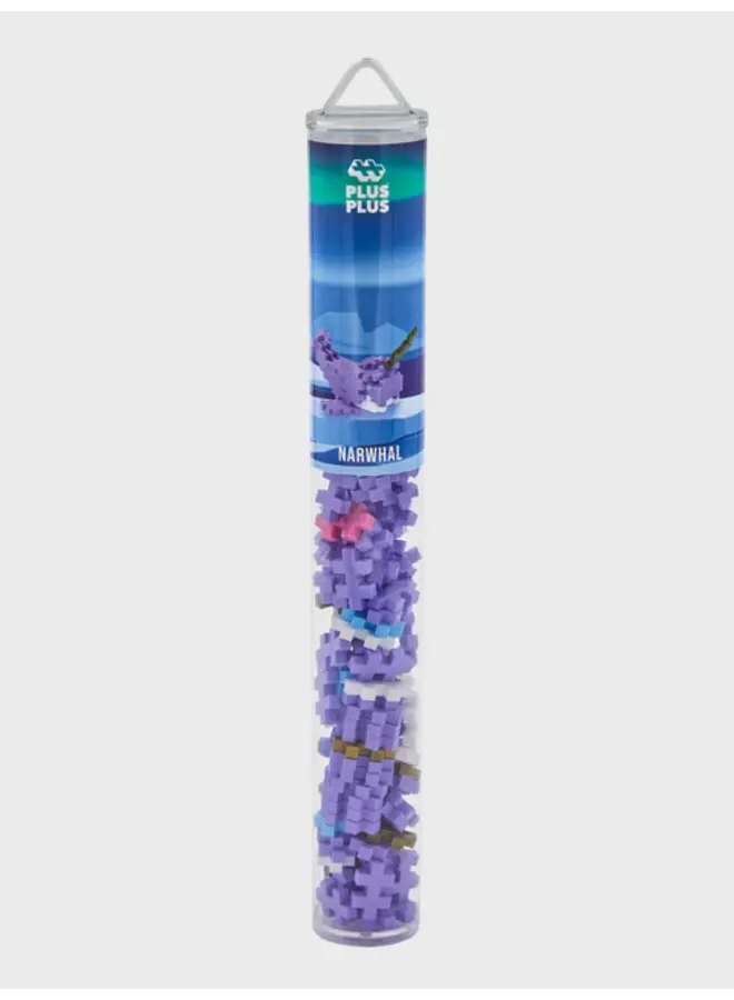 Plus Plus - Tube - Narwal (100 stukjes)