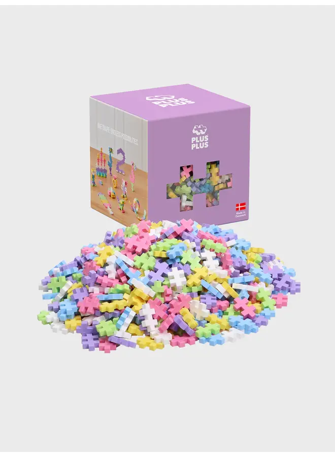 Plus Plus - Pastel (600 stukjes)