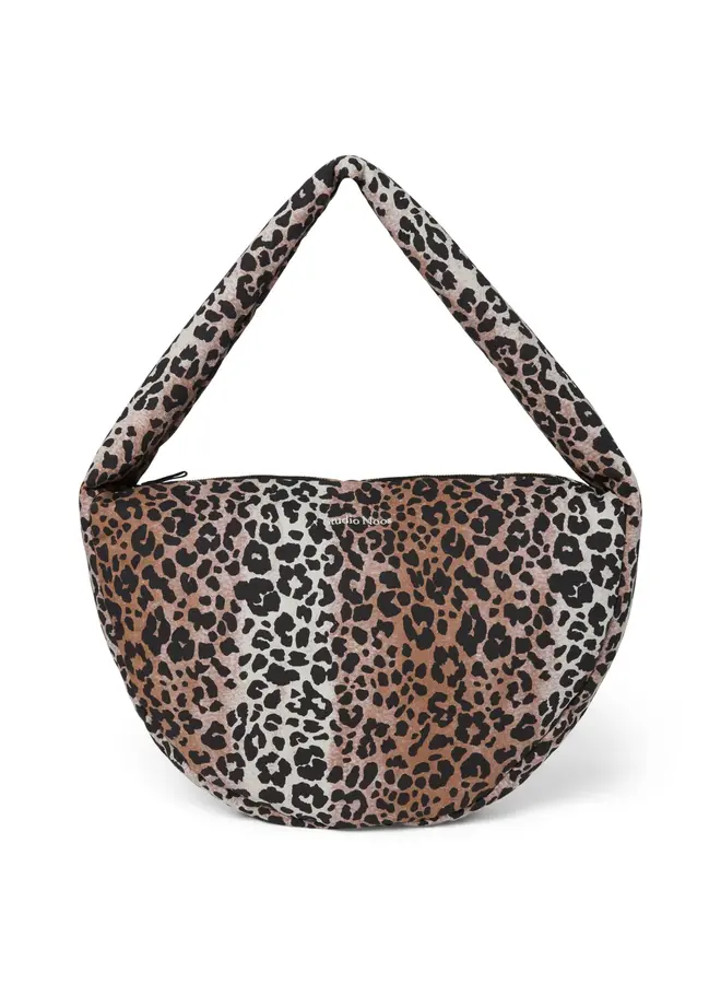 Hazel leopard soft cotton cross body bag