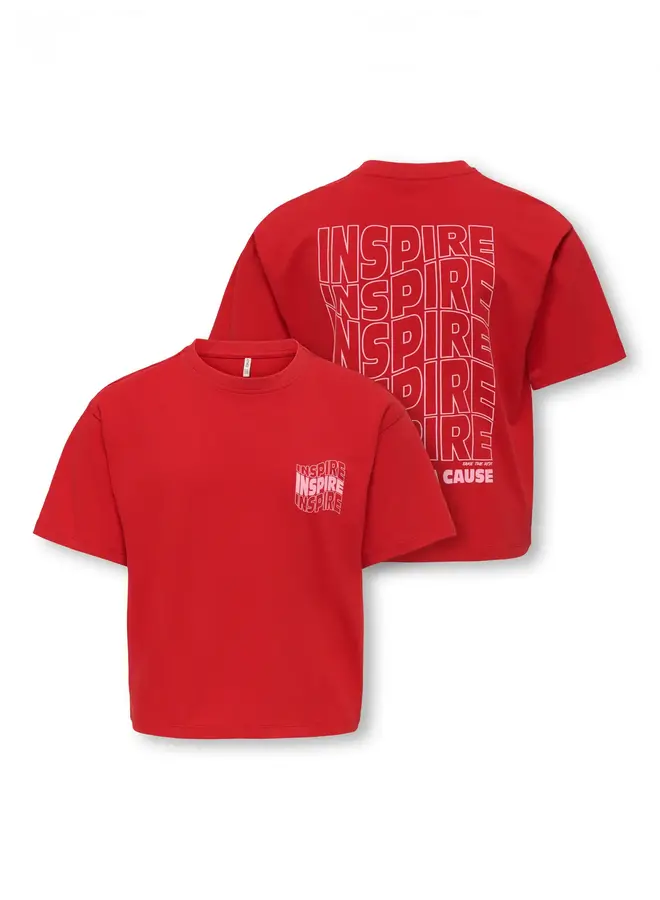 Kids Only - Jasmine boxy ss top - Salsa inspire