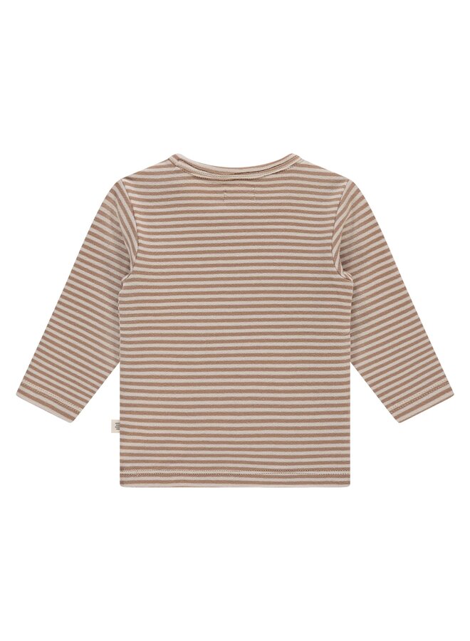 A Tiny Story - Baby t-shirt long sleeve stripes - Cookie