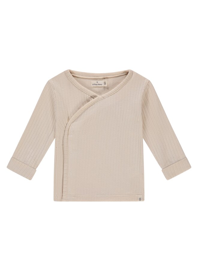 A Tiny Story - Baby t-shirt long sleeve - Snow