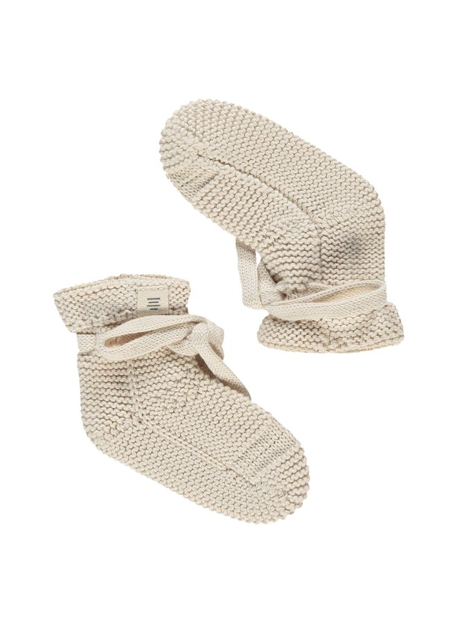 A Tiny Story - Baby slippers - Snow