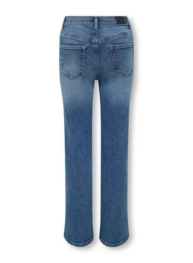 Kids Only - Juicy rhinestone wide leg denim – Medium blue denim