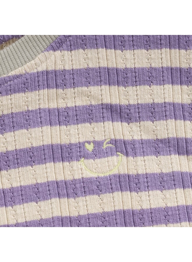 Daily7 - T-shirt longsleeve stripe - Daybreak