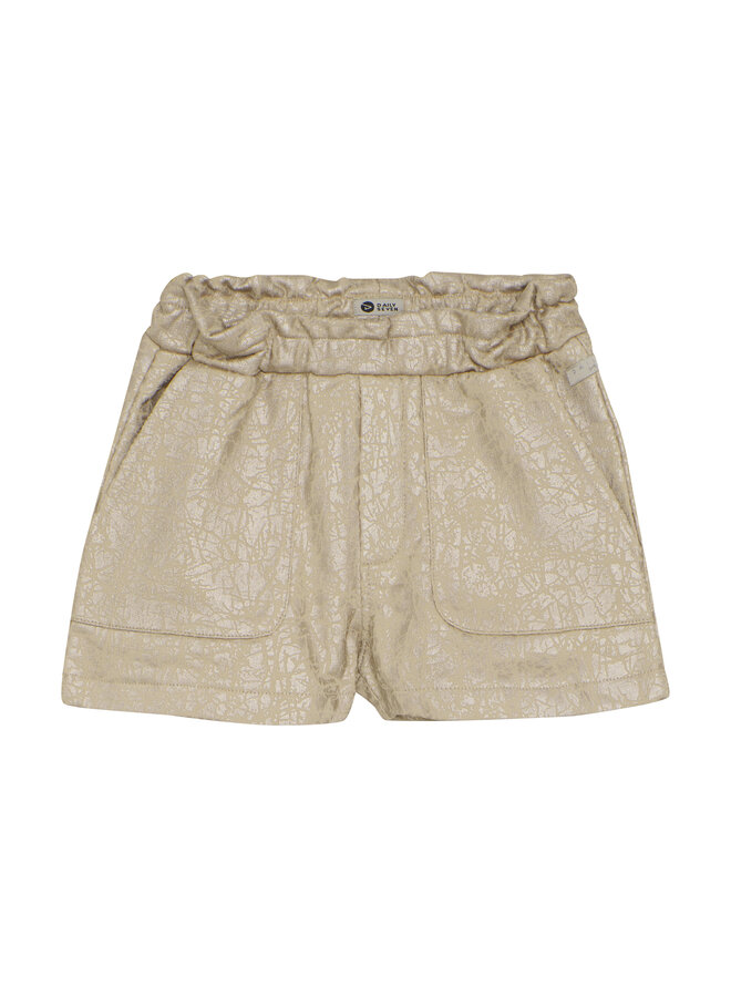Daily7 - Fancy paperbag short - Latte sand