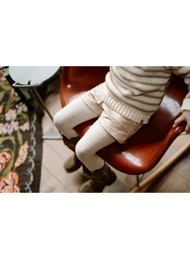 Daily7 - Fancy paperbag short - Latte sand