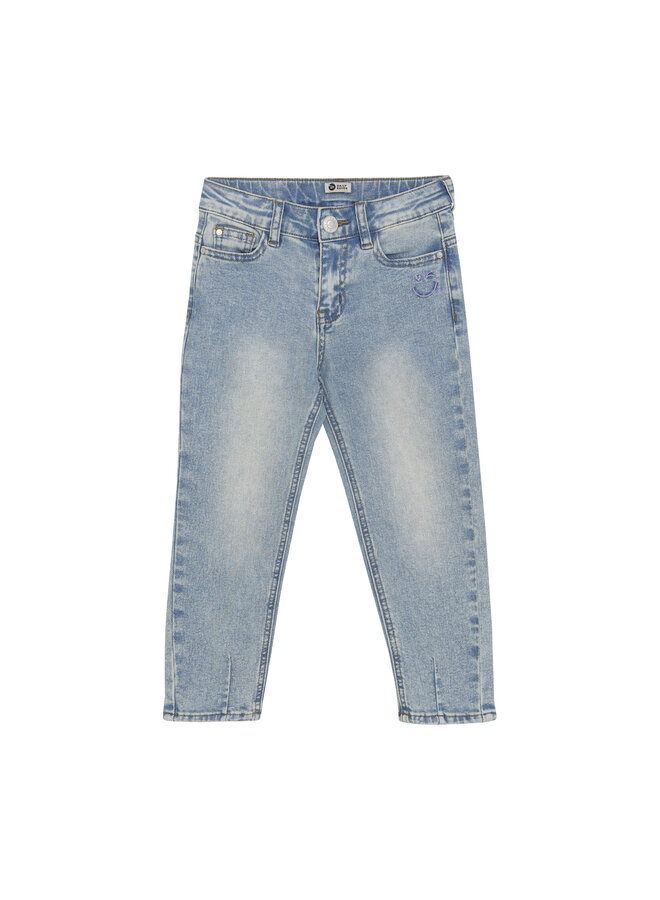 Daily7 - 2500 Mom fit heart pocket - Medium denim