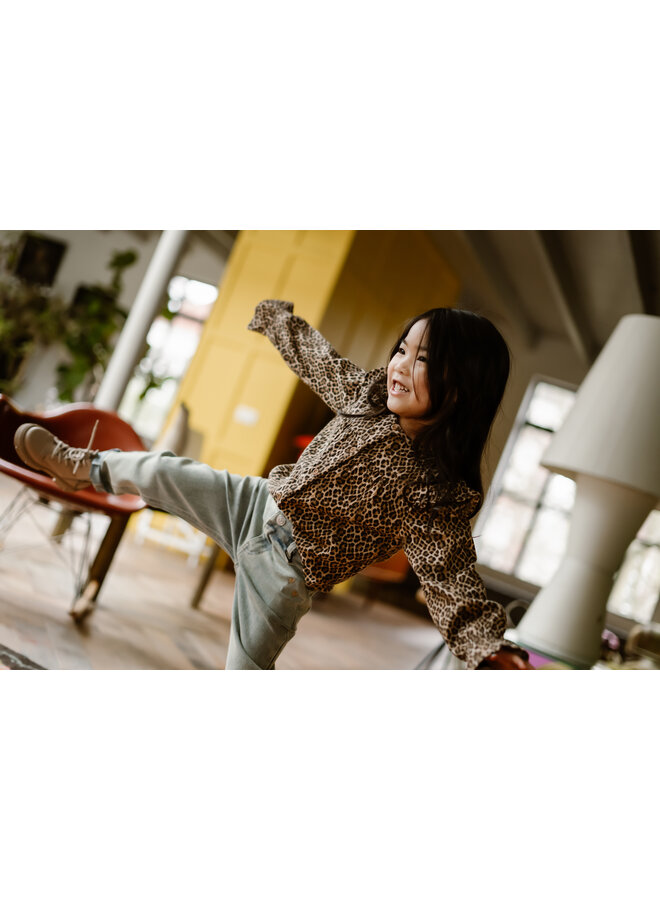 Daily7 - 2500 Mom fit heart pocket - Medium denim