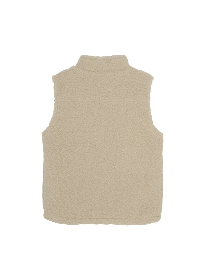 Daily7 - Bodywarmer teddy - Sandshell