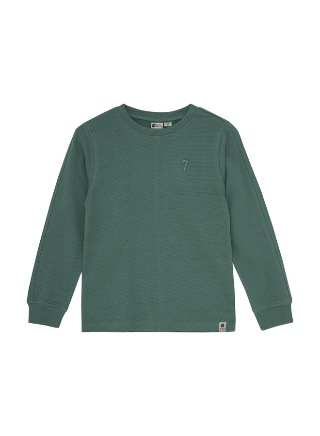 T-shirt longsleeve logo - Blue spruce