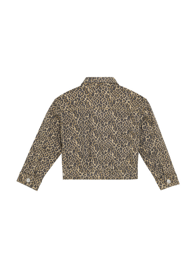 Daily7 - Twill jacket animal - Latte sand