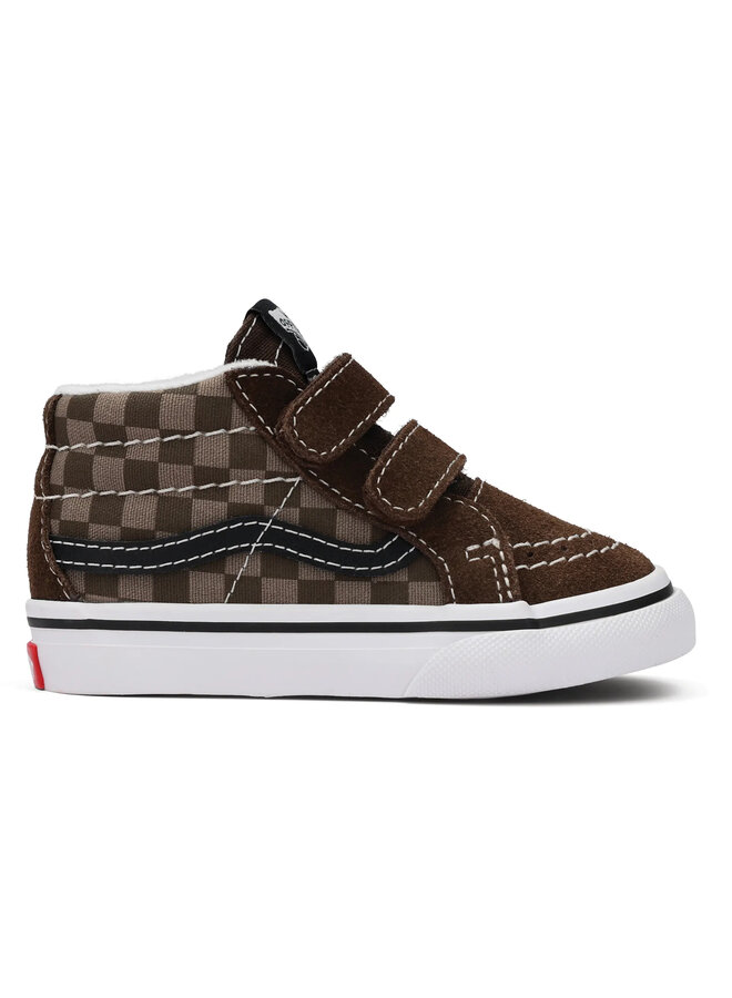 SK8-Mid reissue V - Tonal check brown