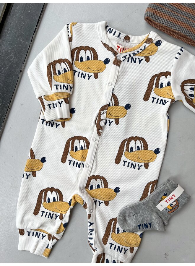 Tiny Cottons - Dogs rib one piece