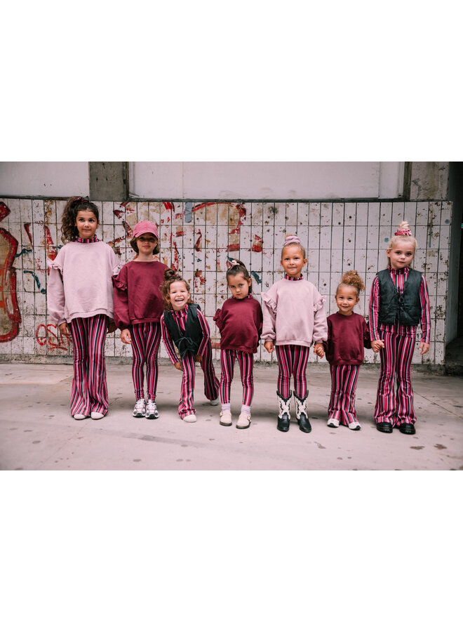 Jacky Sue - Jacky pants – Funky stripe pink