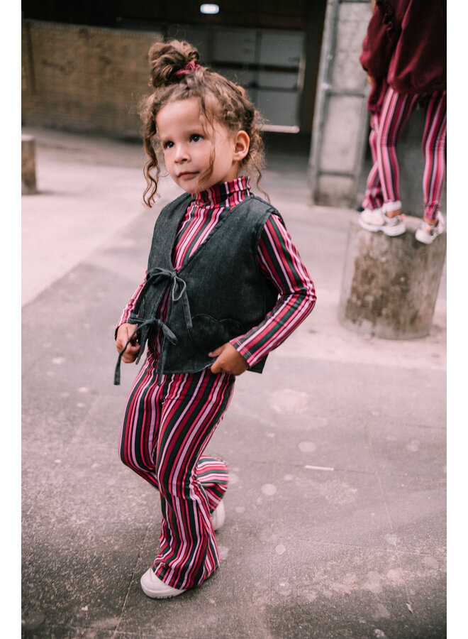 Jacky Sue - Jacky pants – Funky stripe pink