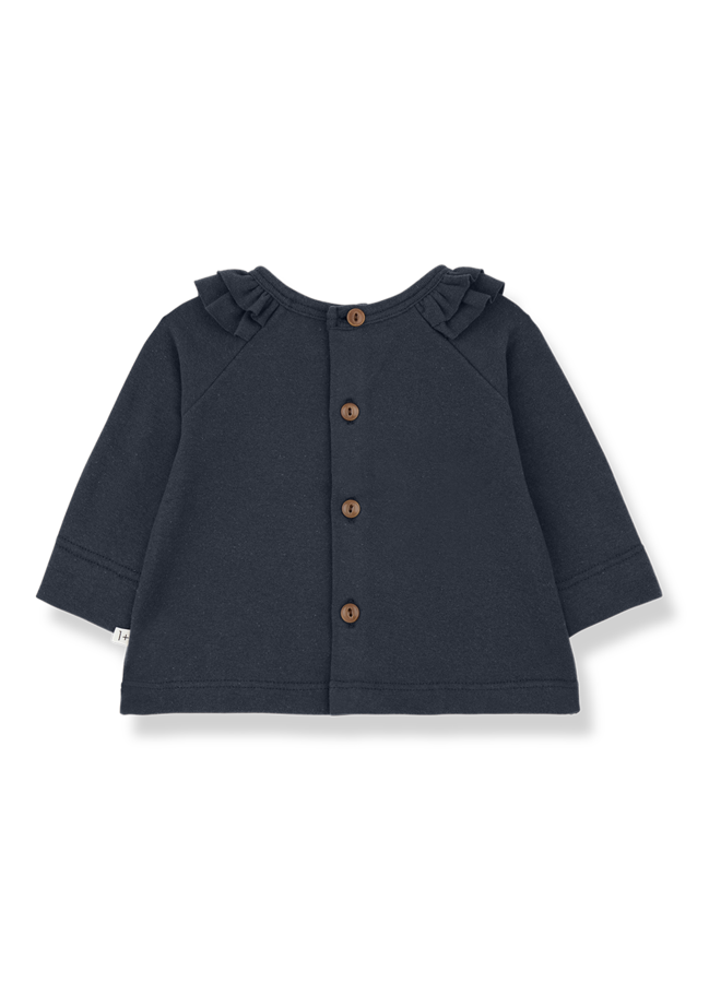 1+ in the family - Brigitte girly t-shirt - Dark-blue