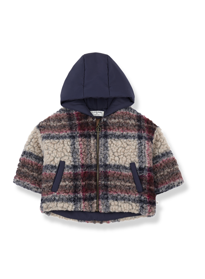 1+ in the family - Hans hooded jacket - Dark-blue