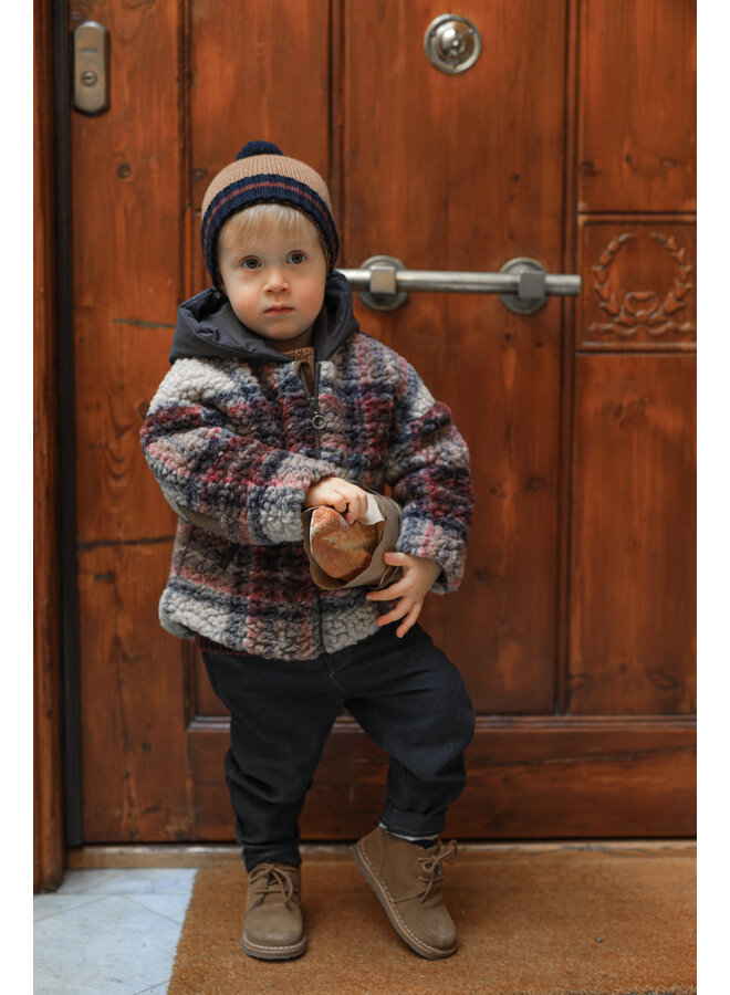 1+ in the family - Hans hooded jacket - Dark-blue