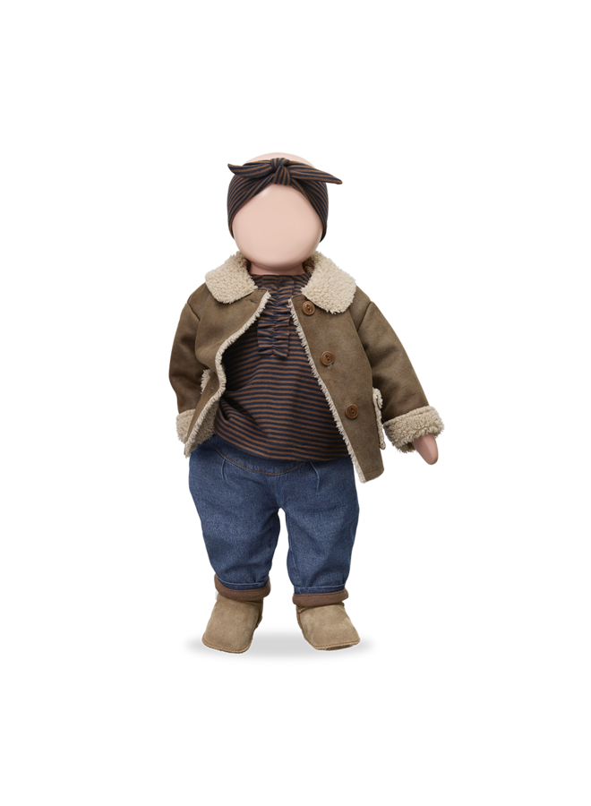 1+ in the family - Filippa collar jacket - Brown