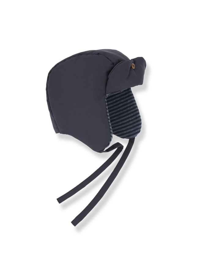 Claus padded beanie - Dark-blue