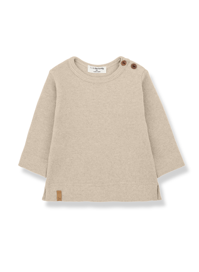 Alfons l.sleeve t-shirt - Tortora