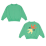 Jenest - Art bird sweater - Fresh green