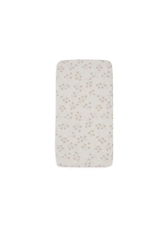 Jollein - Hoeslaken jersey 40/50x80/90cm – Leafy dreams