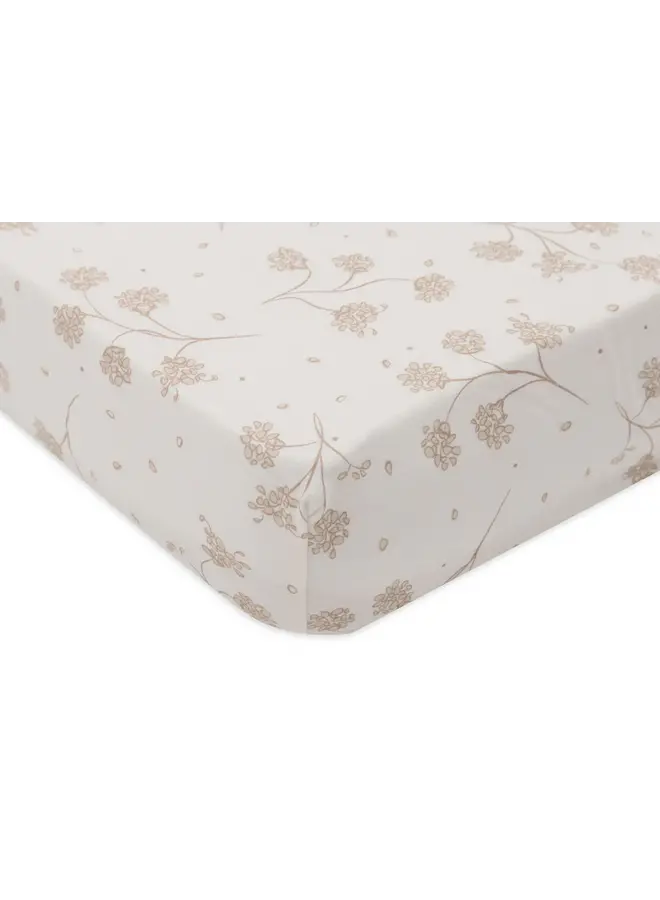 Jollein - Hoeslaken jersey 40/50x80/90cm – Leafy dreams