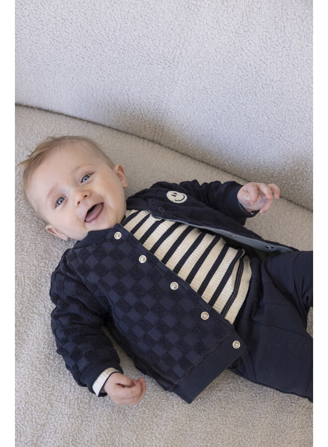 Feetje - Omkeerbaar vestje - Let's Go! - Petrol