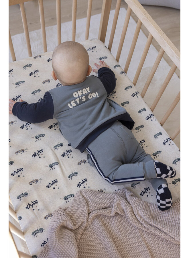 Feetje - Omkeerbaar vestje - Let's Go! - Petrol