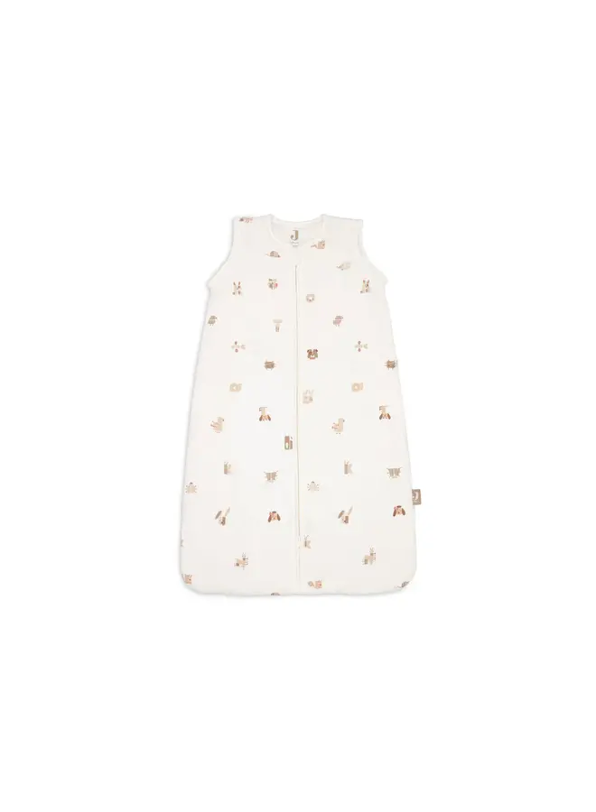 Jollein - Slaapzak met afritsbare mouw 90cm – Animal friends