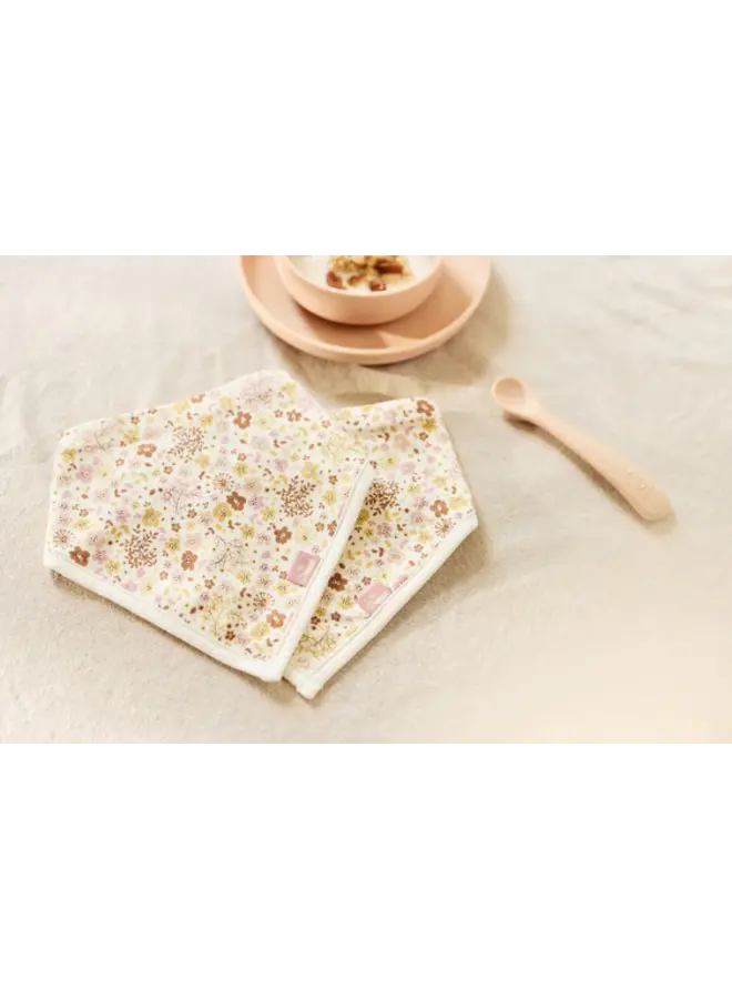 Jollein - Slab bandana – Flower fairies (2pack)