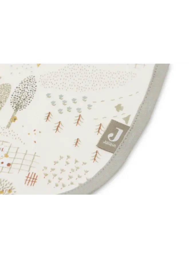 Jollein - Slab jersey waterproof – Tiny park (5pack)