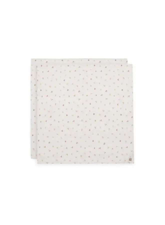 Jollein - Hydrofiele doek large 115x115cm - Animal friends (2pack)