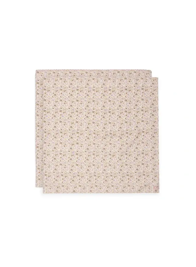 Jollein - Hydrofiele doek large 115x115cm  - Flower fairies (2pack)