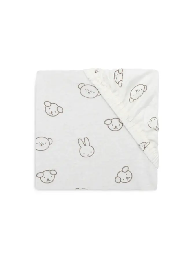 Hoeslaken jersey 70/75x140/150cm – Miffy and Friends