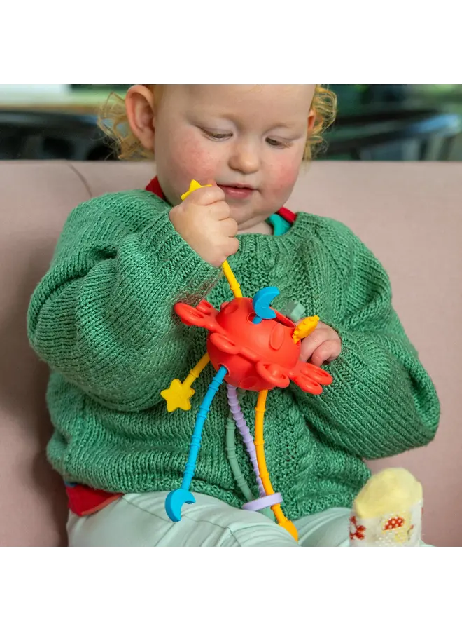 Tickit - Silisoft zip trek speelgoed – Regenboog