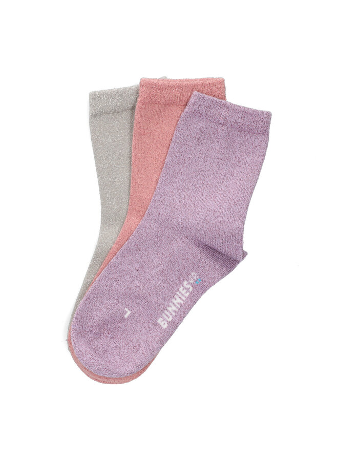 Glitter socks – Camouflage 3 pack